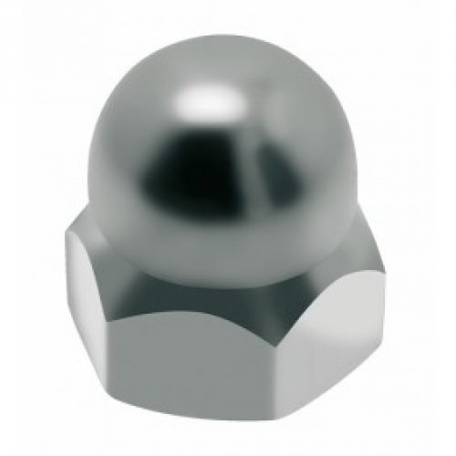 Écrous borgnes, acier inox A4