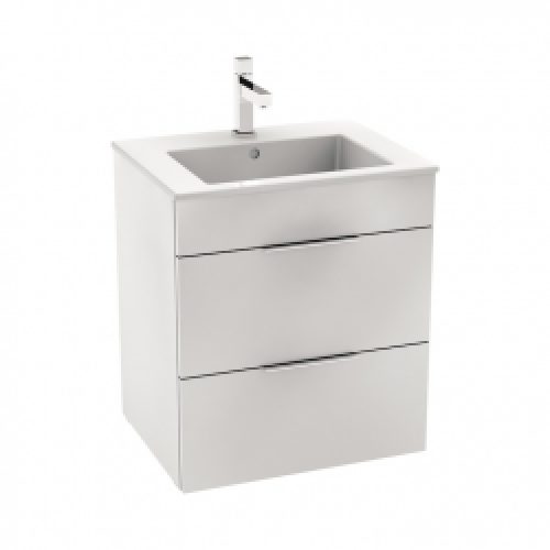 CUBE – Meuble 2 tiroirs + Lavabo…
