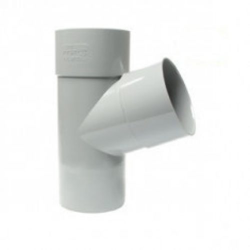 Culotte PVC 67°30 Mâle Femelle Ø80 ou Ø100 FIRST-PLAST