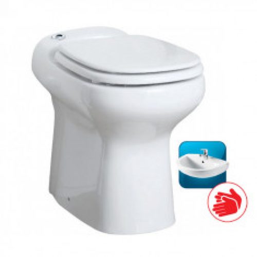 Cuvette Broyeur SANICOMPACT ELITE Eco+ SFA (+ option lave-mains)