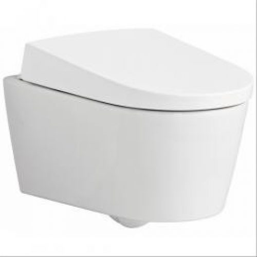 Cuvette suspendue avec abattant électronique AquaClean Sela Geberit – GEBERIT