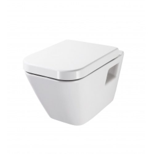 Cuvette suspendue en porcelaine blanche