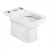 Cuvette WC en porcelaine à évacuation horizontale Blanche DAMA – ROCA A342787000