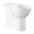 Cuvette WC Grohe Bau Keramik à Poser Blanc Alpin 39429000