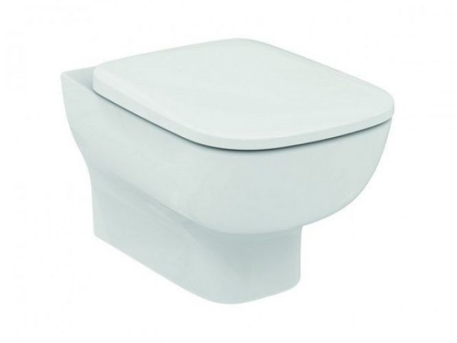 Cuvette WC Ideal Standard CONNECT E Murale Fond Creux Sans Bride 360x540x350mm Blanc
