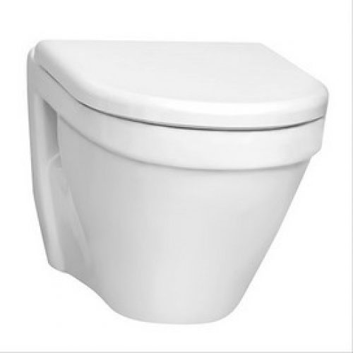 Cuvette WC suspendue carénée NF