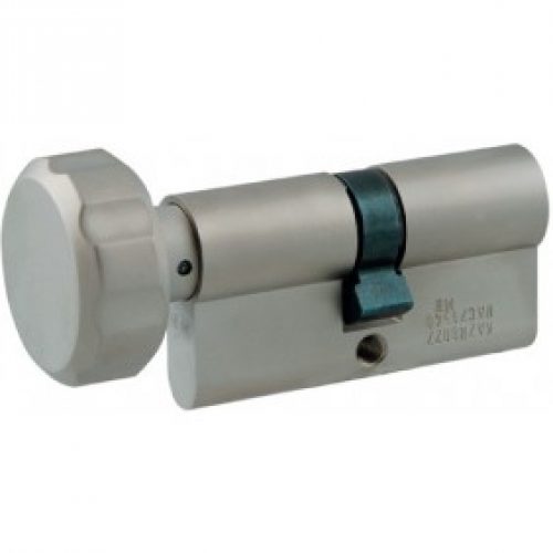 Cylindre européen de sûreté double varié à bouton – 3 clés – Pextra