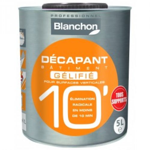 Décapant bâtiment – 10 minutes – gélifié – surfaces verticales
