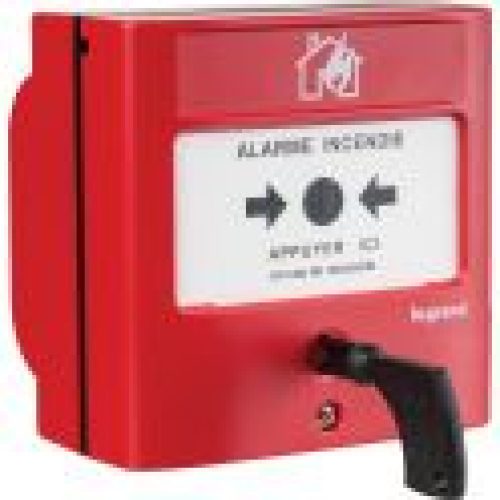 Déclencheur manuel pour équipement d’alarme incendie – Legrand