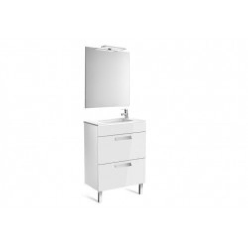 Debba Cpt Pack Tiroirs Miroir + Applique 600 Blanc – ROCA A855913806