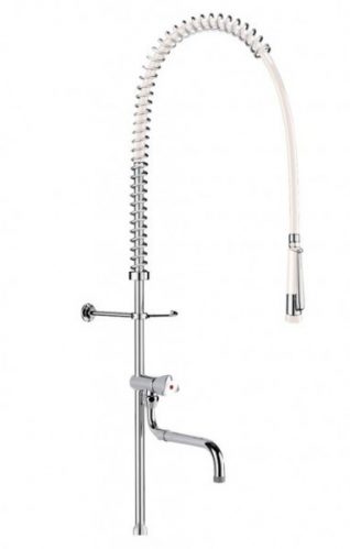 Delabie Combiné de prélavage blanc avec colonne longue 3/4&Prime; Blanc 1000 mm 433220