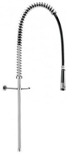 Delabie Combiné de prélavage noir avec colonne longue 3/4″ Noir 1000 mm 433720