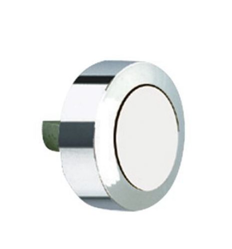 Delabie Paire d&rsquo;articulations pivotantes pour miroir Chromé 97 x 64 mm 6543