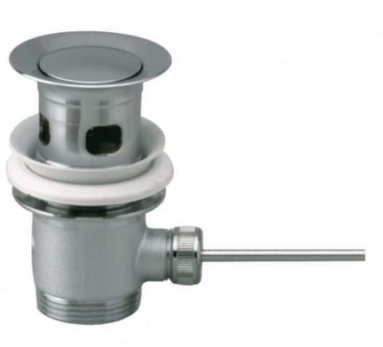 Delabie Vidage à clapet 1&Prime;1/4 en laiton chromé Chromé 85-95 mm 620