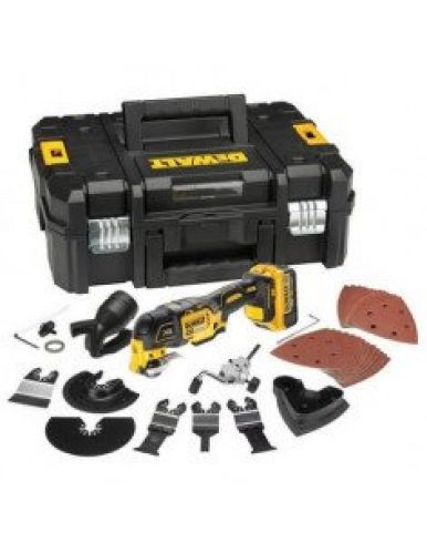 DEWALT – Multi-cutter (2x4AH) + 32 accessoires en coffret TSTAK -…