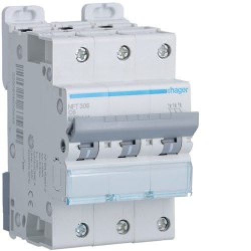 Disj.3P 6-10kA C-6A 3m – DISJONCTEURS MULTI.  HAGER NFT306
