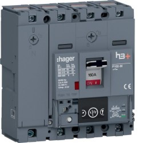 Disj.h3+P160 Ener 4x160A 50kA – APPAREILLAGE DE TETE  HAGER HMS161NC