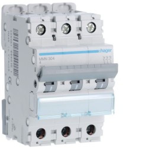 Disj.mag.2P 25kA 4A 3m – DISJONCTEURS MULTI.  HAGER MMN304