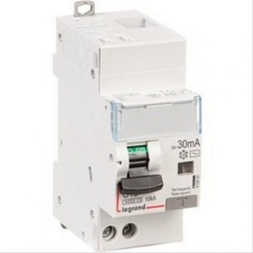Disjoncteur différentiel Monobloc DX³ 6000 10kA courbe C 16A Legrand 410801