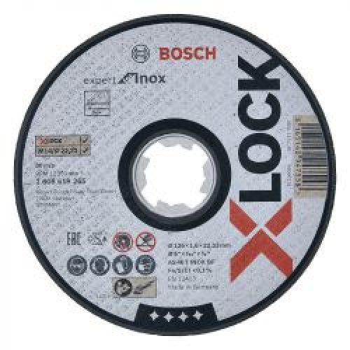 Disque A Tronconner Bosch Professonal X Lock Expert For Inox O 125X16X2223 Mm