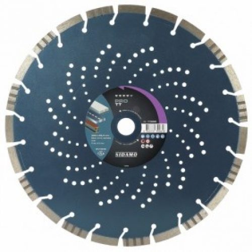Disque diamant à tronçonner – jante segmentée – Pro TT
