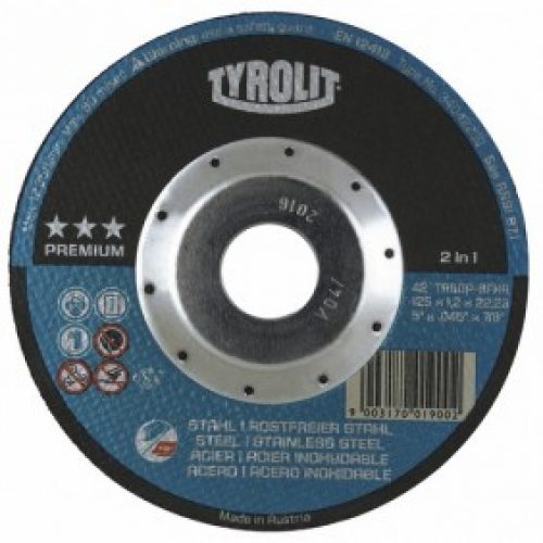 Disque à tronçonner Prémium Cerabond pour meuleuse-moyeu déporté