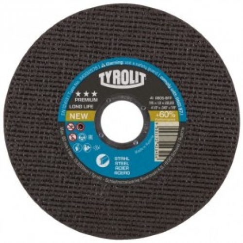 Disques à tronçonner – Premium Longlife moyeu plat – coupe acier