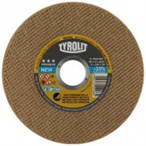Disques à tronçonner – Premium moyeu plat – coupe métaux non ferreux