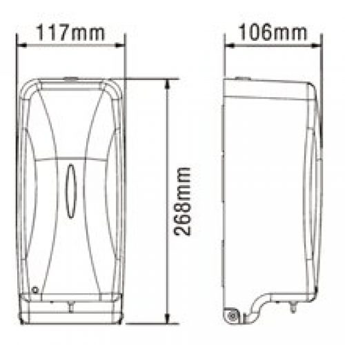 Distributeur de savon automatique Bradley…