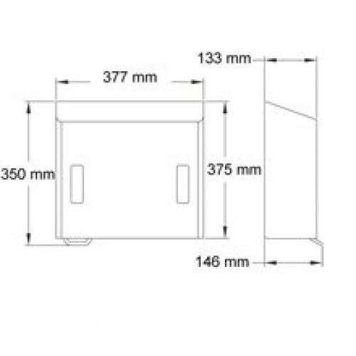 Distributeur de savon et papier RAL Mediclinics