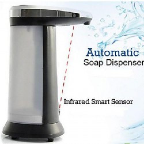 Distributeur de savon électrique à piles rechargeables de style contemporain