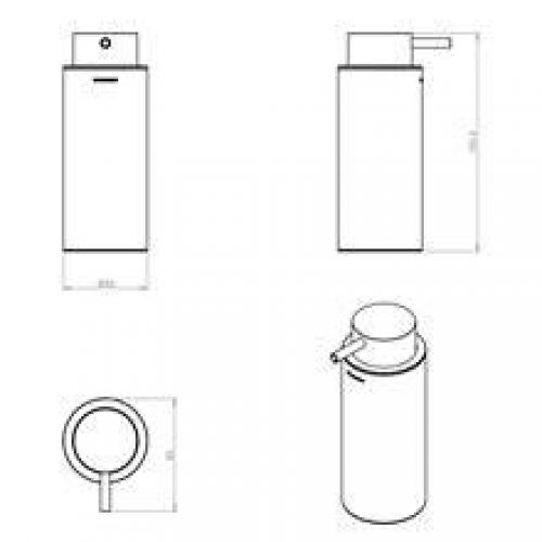 Distributeur de savon minimalisme COSMIC