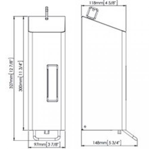 Distributeur de savon mousse avec levier 1,2L…