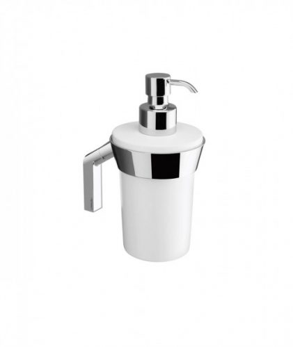 Distributeur de Savon Mural Gedy G-KARMA Blanc