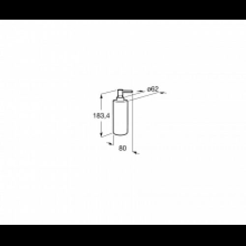 Distributeur de savon sur plan métal Victoria Roca