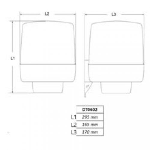 Distributeur de serviettes en rouleau blanc…