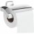 Distributeur papier WC – chromé – Inda