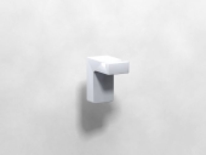 Dornbracht Lulu – Crochet porte serviettes platine mat