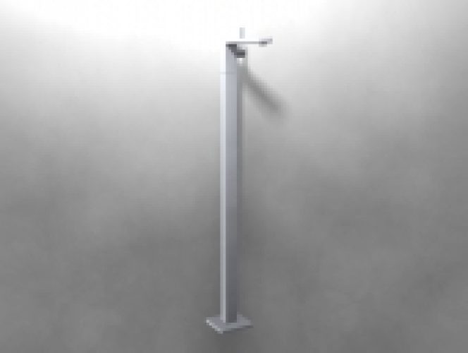 Dornbracht Lulu – Mitigeur monocommande lavabo taille XL sans garniture de vidage platine mat