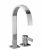 Dornbracht MEM – Mitigeur de lavabo 2 trous taille L avec garniture de vidage chrome