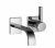 Dornbracht MEM – Mitigeur monocommande lavabo pour montage mural avec projection 200 mm sans garniture de vidage chrome