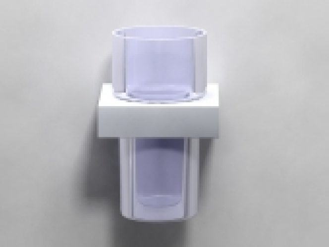 Dornbracht MEM – Porte-verre platine mat