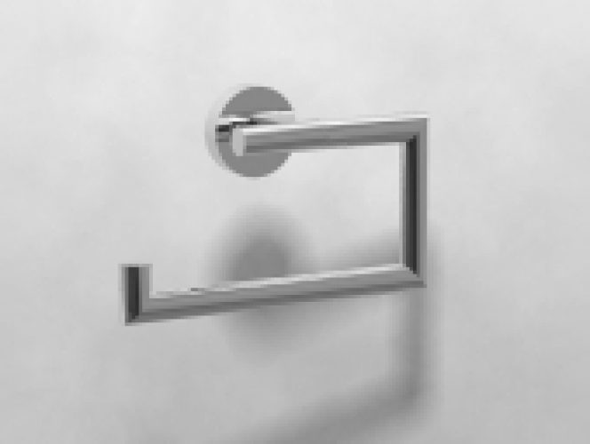 Dornbracht Meta.02 – Porte-rouleau de papier toilette chrome