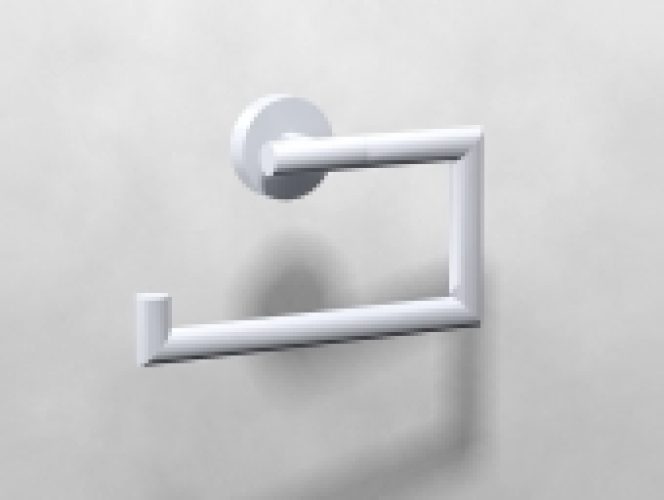 Dornbracht Meta.02 – Porte-rouleau de papier toilette platine mat