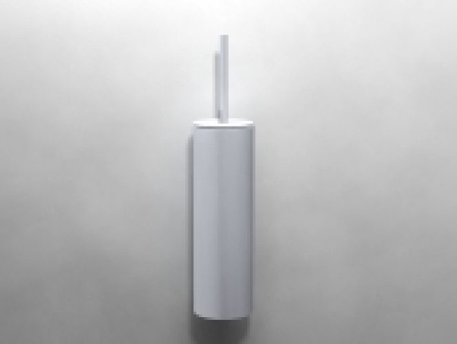 Dornbracht Meta.02 – Set porte brosse de toilette platine