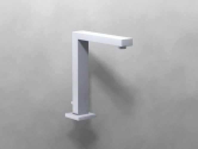 Dornbracht Symetrics – Bec pour montage sur gorge taille M avec garniture de vidage platine mat