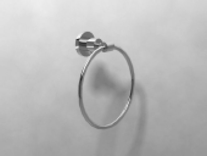 Dornbracht Tara – Anneau porte-serviettes chrome
