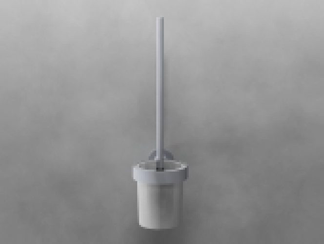 Dornbracht Tara – Set porte brosse de toilette platine