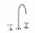 Dornbracht Vaia – Mitigeur de lavabo 3 trous taille L avec garniture de vidage chrome