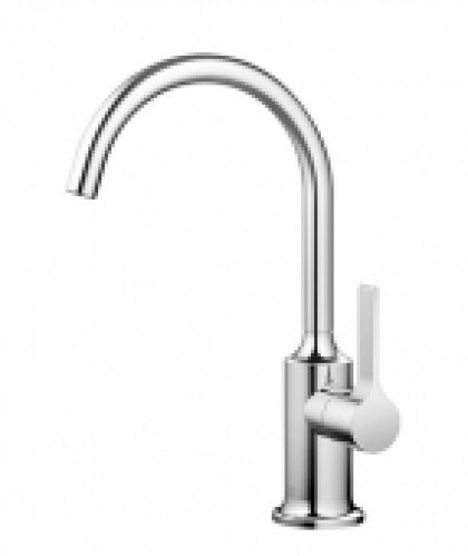 Dornbracht Vaia – Mitigeur monocommande lavabo taille L sans garniture de vidage chrome